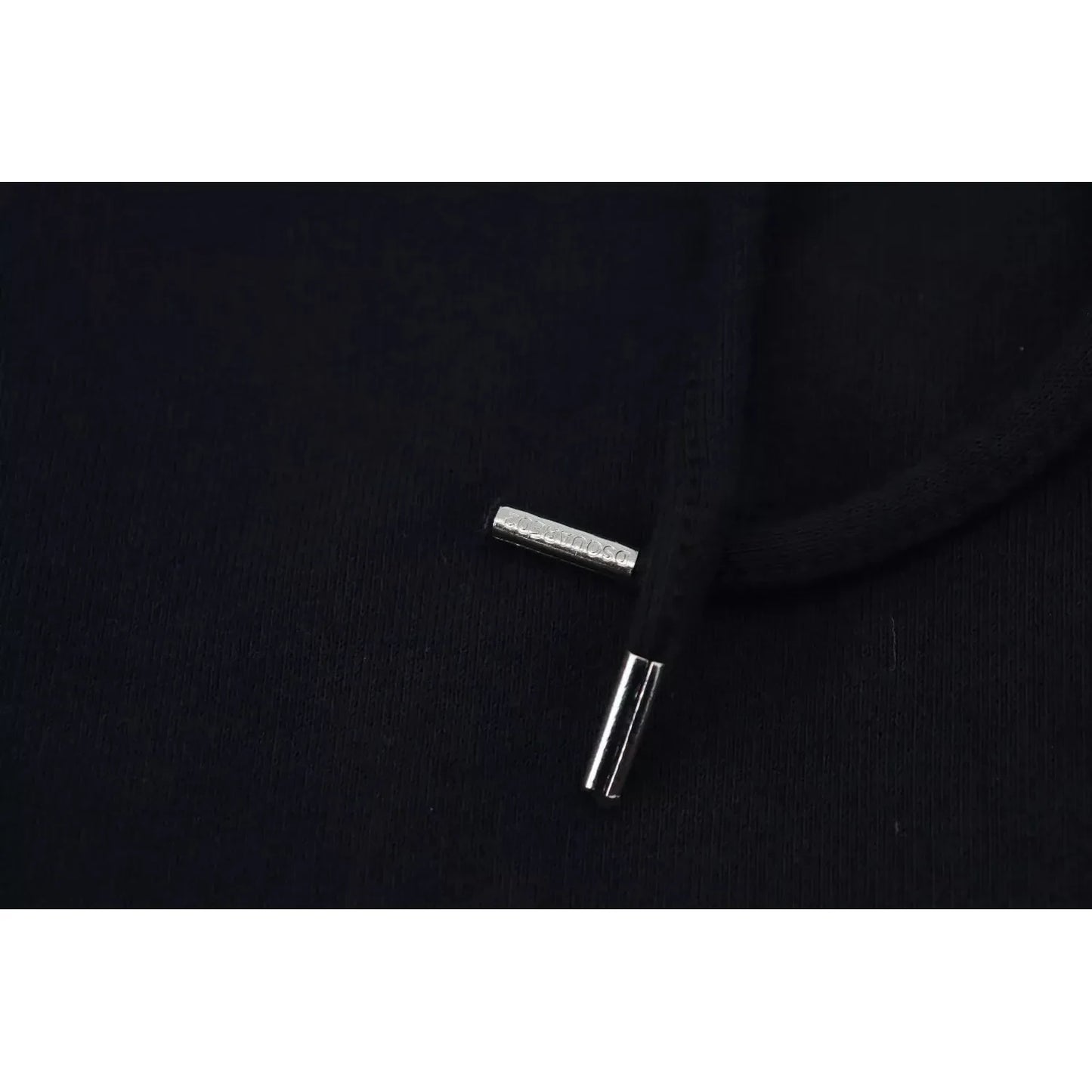 Dsquared² Black Tie Dye Cotton Hooded Sweatshirt Sweater Dsquared² Black