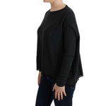 Costume National Gray Viscose Knitted Sweater TUI10017-1
