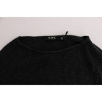 Costume National Gray Viscose Knitted Sweater TUI10017-1