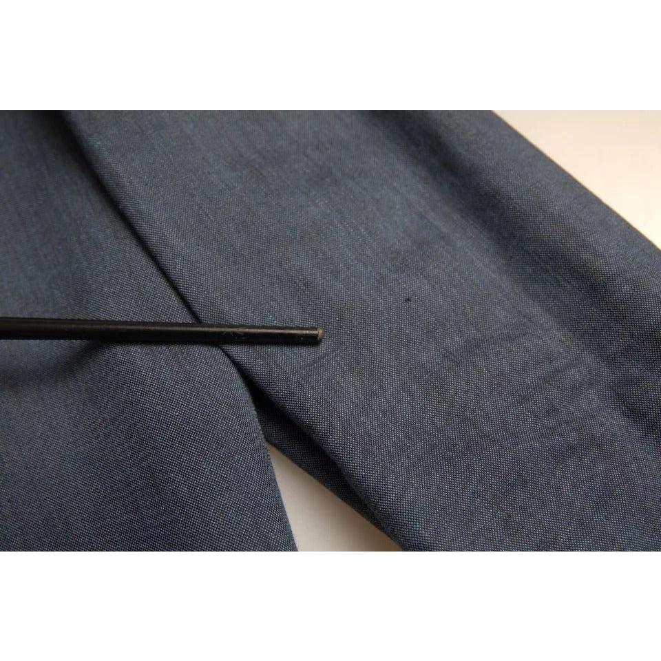 Dolce & Gabbana Blue 2 Piece Single Breasted NAPOLI Suit Dolce & Gabbana Dark Slate Gray