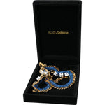 Dolce & Gabbana Gold Tone Brass Chain Iam The Star Bracelet Bracelet Dolce & Gabbana Black