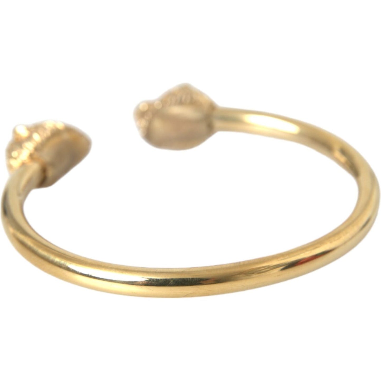 Nialaya Gold CZ Lion Bangle Bracelet Women Bracelet Nialaya Tan