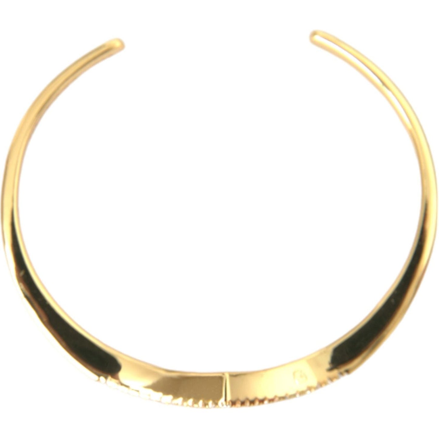 Nialaya Arched Wing Cuff Skyfall Gold CZ 925 Bracelet Bracelet Nialaya Light Goldenrod