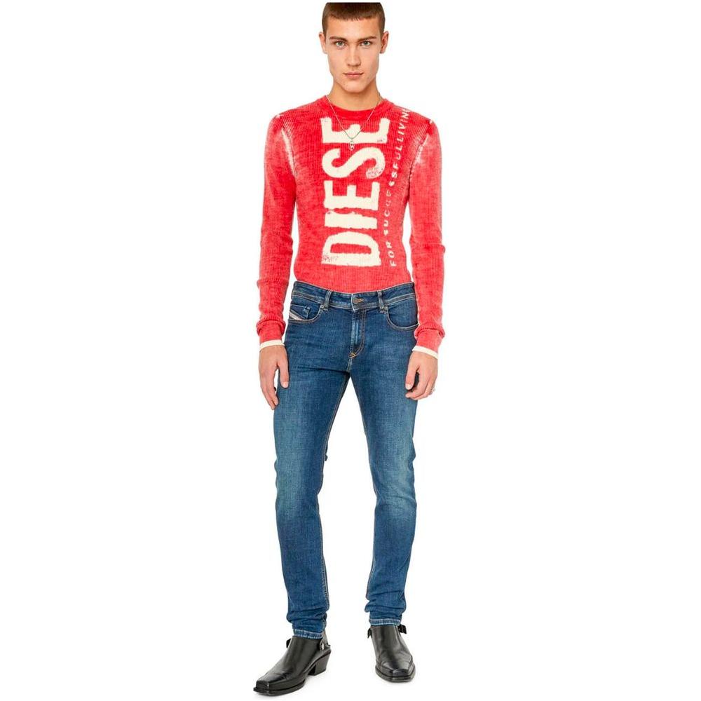 Diesel Blue Cotton Jeans & Pant Diesel Tomato