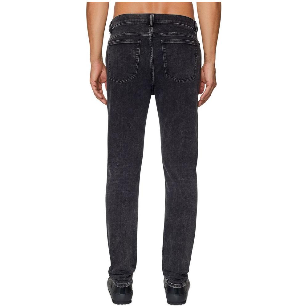 Diesel Black Cotton Jeans & Pant Diesel Dark Slate Gray