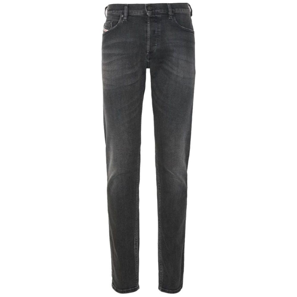Diesel Black Cotton Jeans & Pant Diesel Dark Slate Gray
