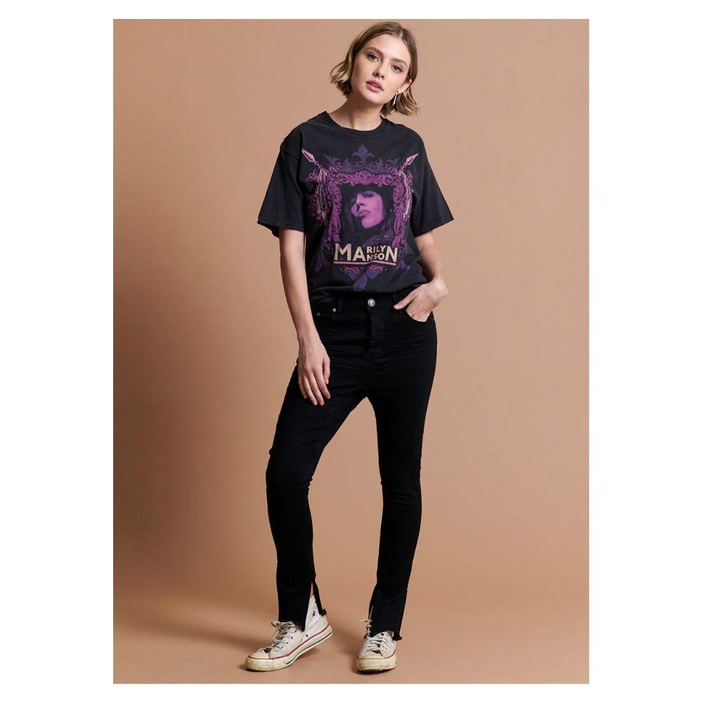 One Teaspoon Black Cotton Women Jeans One Teaspoon Rosy Brown