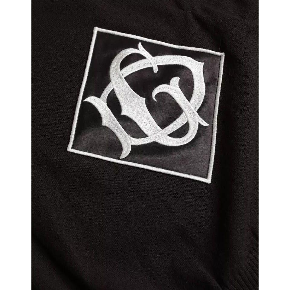 Dolce & Gabbana Brown Logo Collared Short Sleeve Men T-shirt Dolce & Gabbana Black
