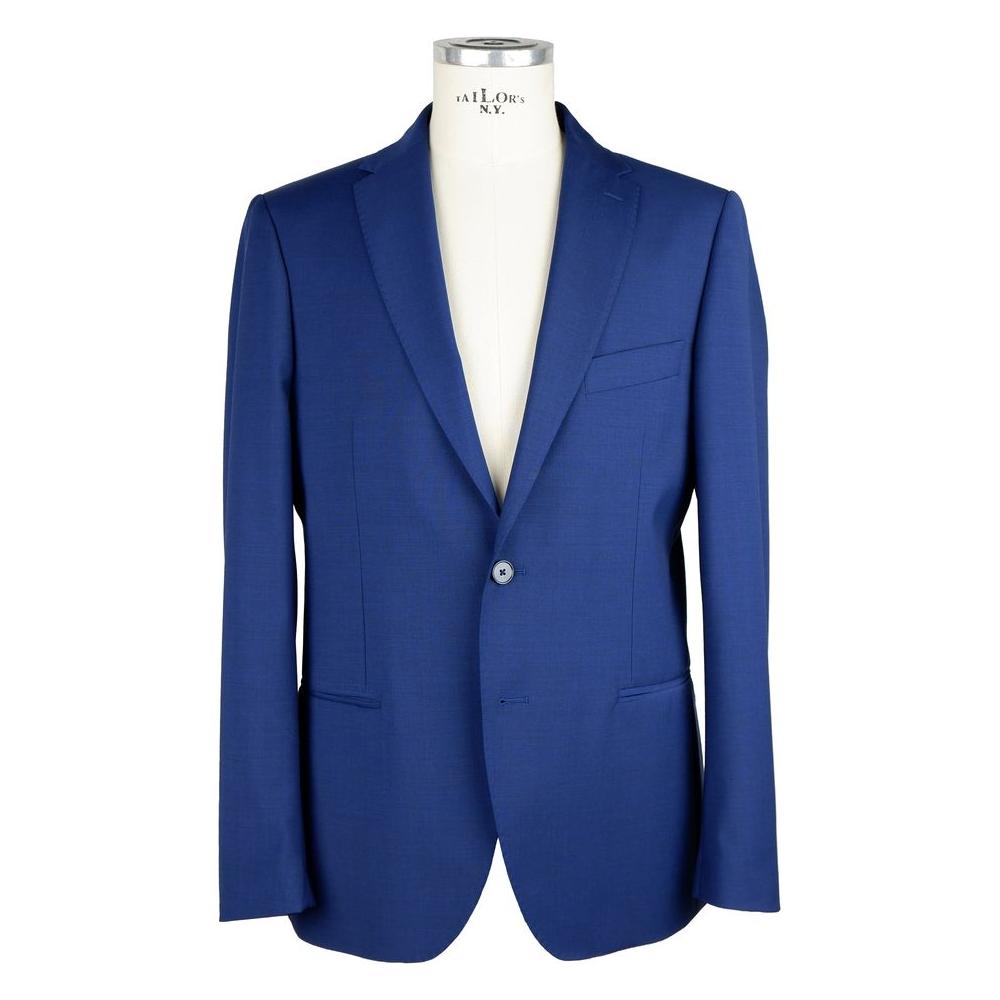 Emilio Romanelli Elegant Two-Button Men's Suit in Blue Emilio Romanelli Midnight Blue
