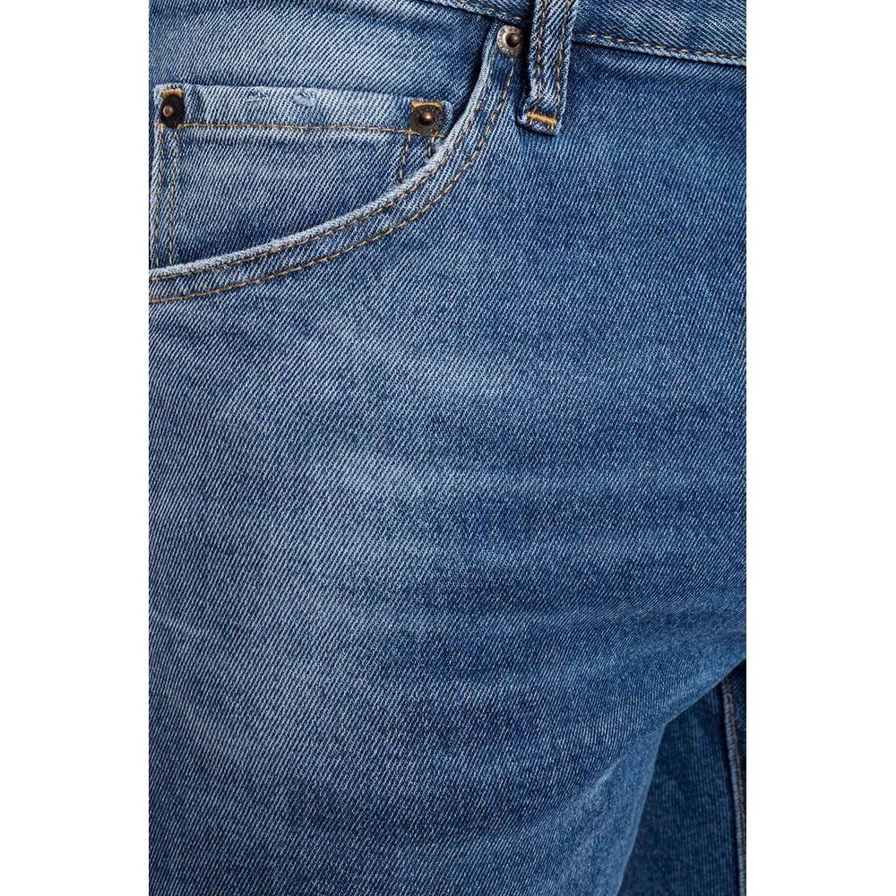 Dsquared² Blue Cotton Men's Distressed Jean Dsquared² Dark Slate Gray