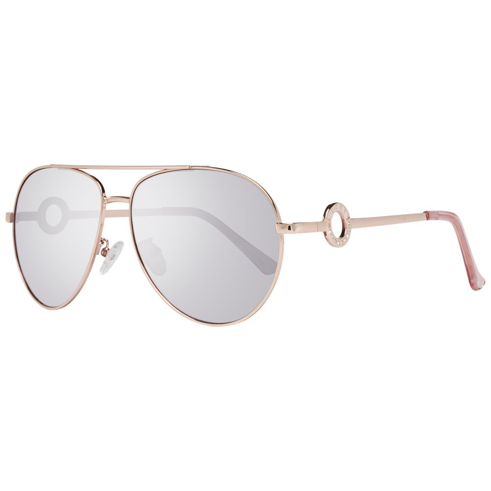 Guess Rose Gold Women Sunglasses Guess Light Gray