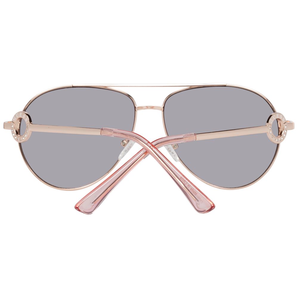 Guess Rose Gold Women Sunglasses Guess Dark Gray
