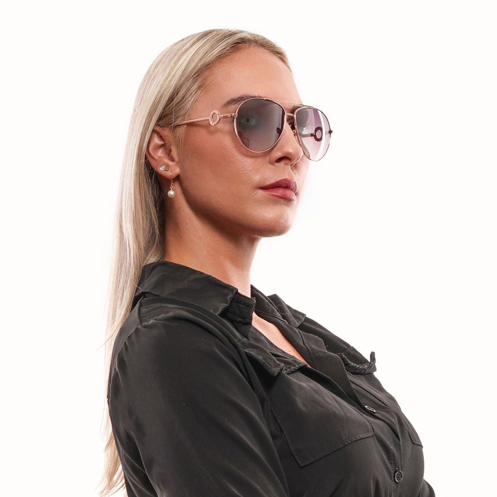 Guess Rose Gold Women Sunglasses Guess Tan