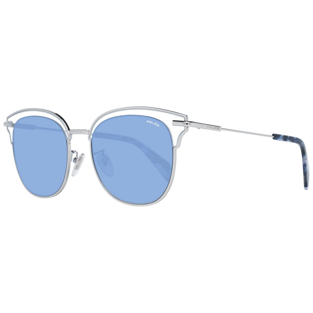 Police Multicolor Women Sunglasses Police Sky Blue