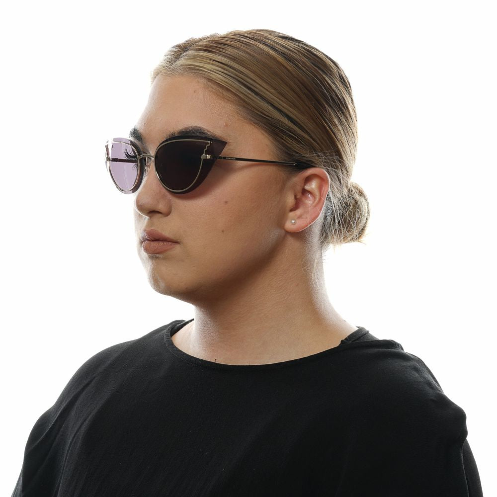 Police Rose Gold Women Sunglasses Police Rosy Brown