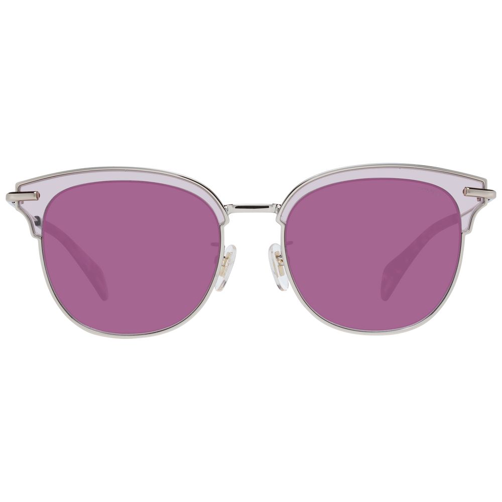 Police Burgundy Women Sunglasses Police Rosy Brown