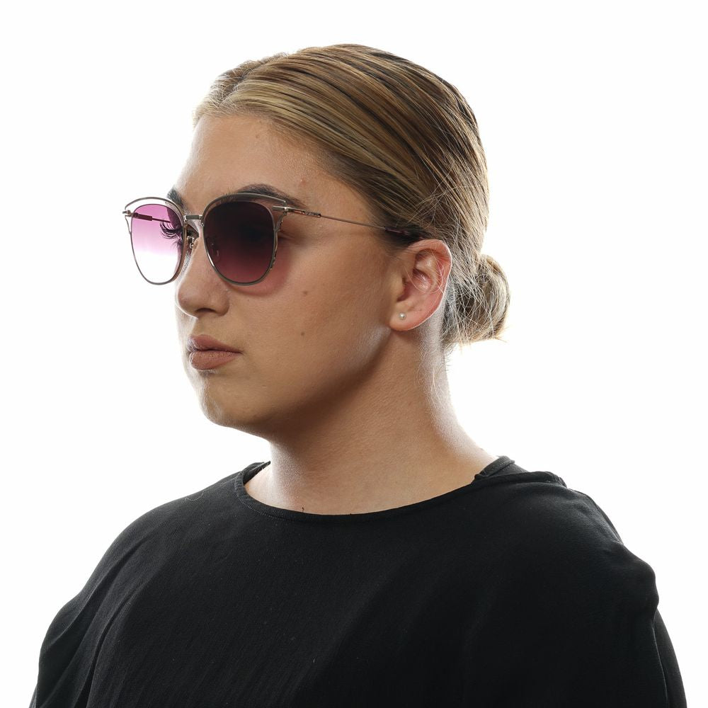 Police Burgundy Women Sunglasses Police Rosy Brown