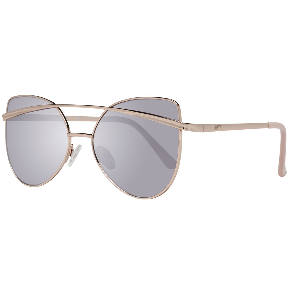 Guess Rose Gold Women Sunglasses Guess Gray