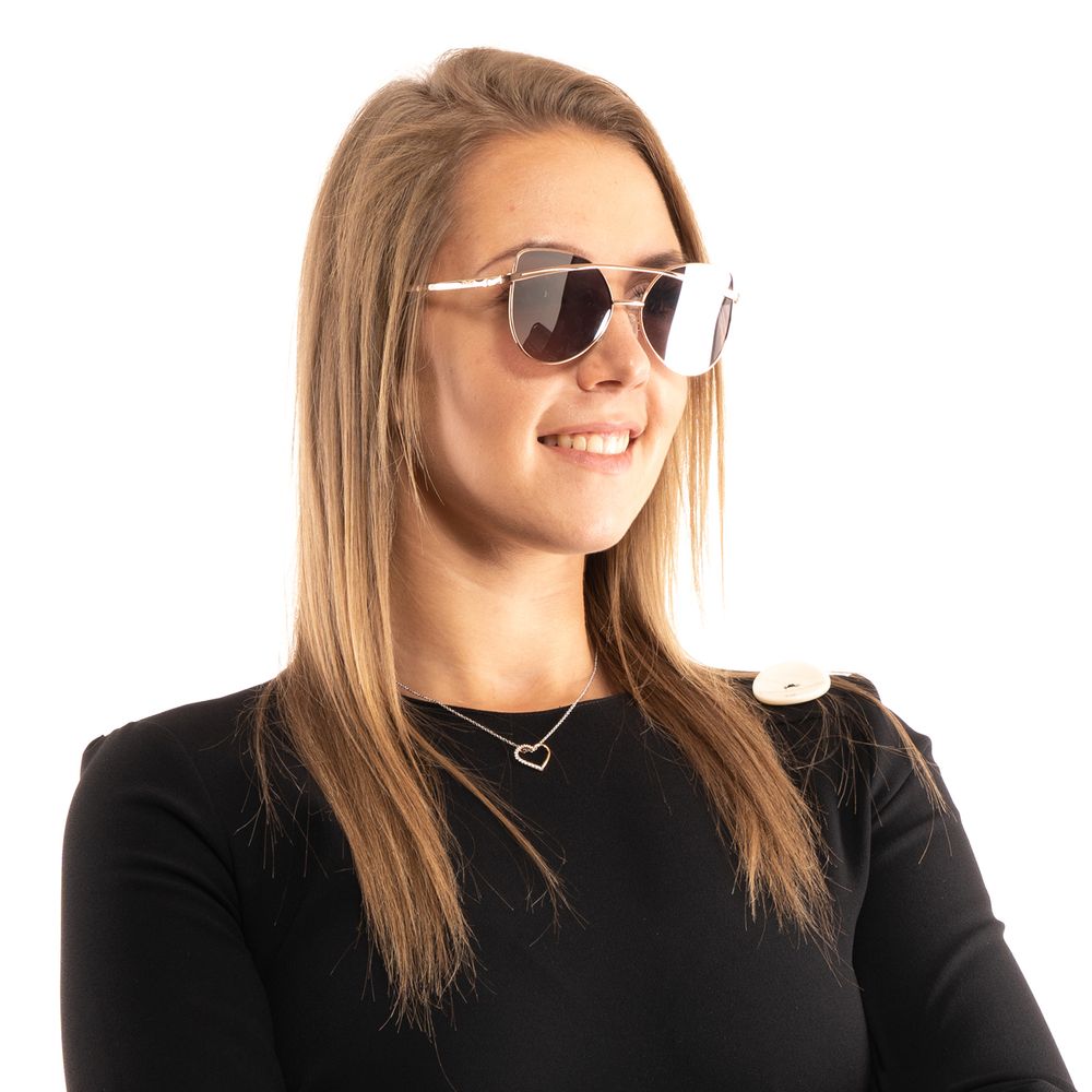 Guess Rose Gold Women Sunglasses Guess Tan