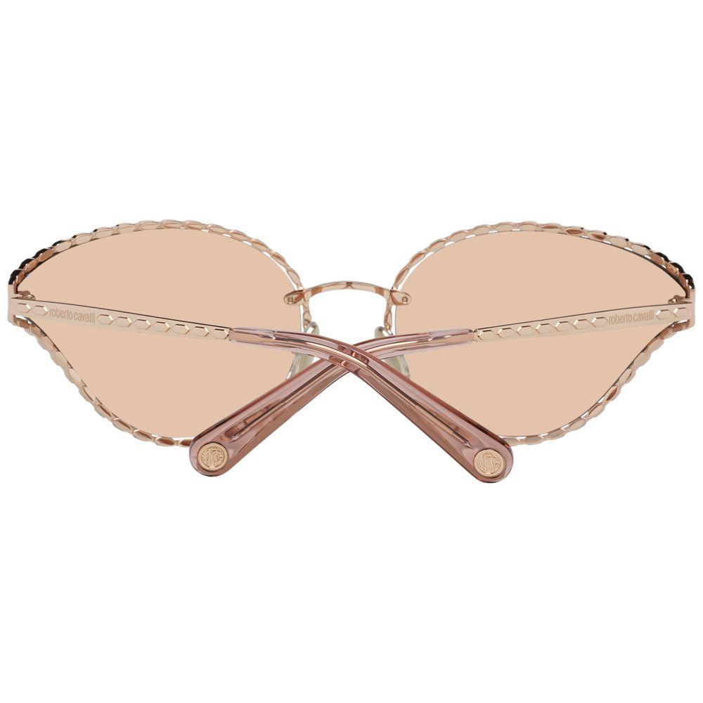 Roberto Cavalli Rose Gold Women Sunglasses Roberto Cavalli Gray