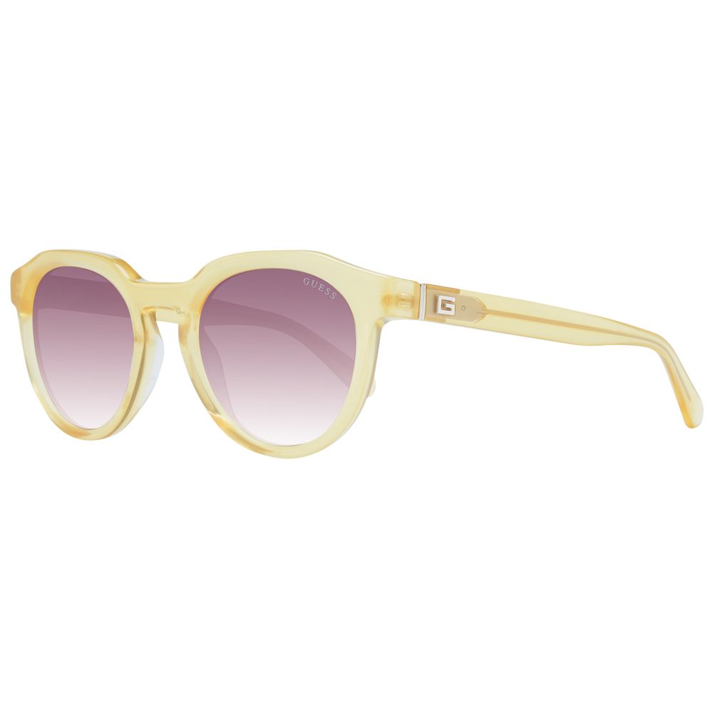 Guess Yellow Men Sunglasses Guess Wheat