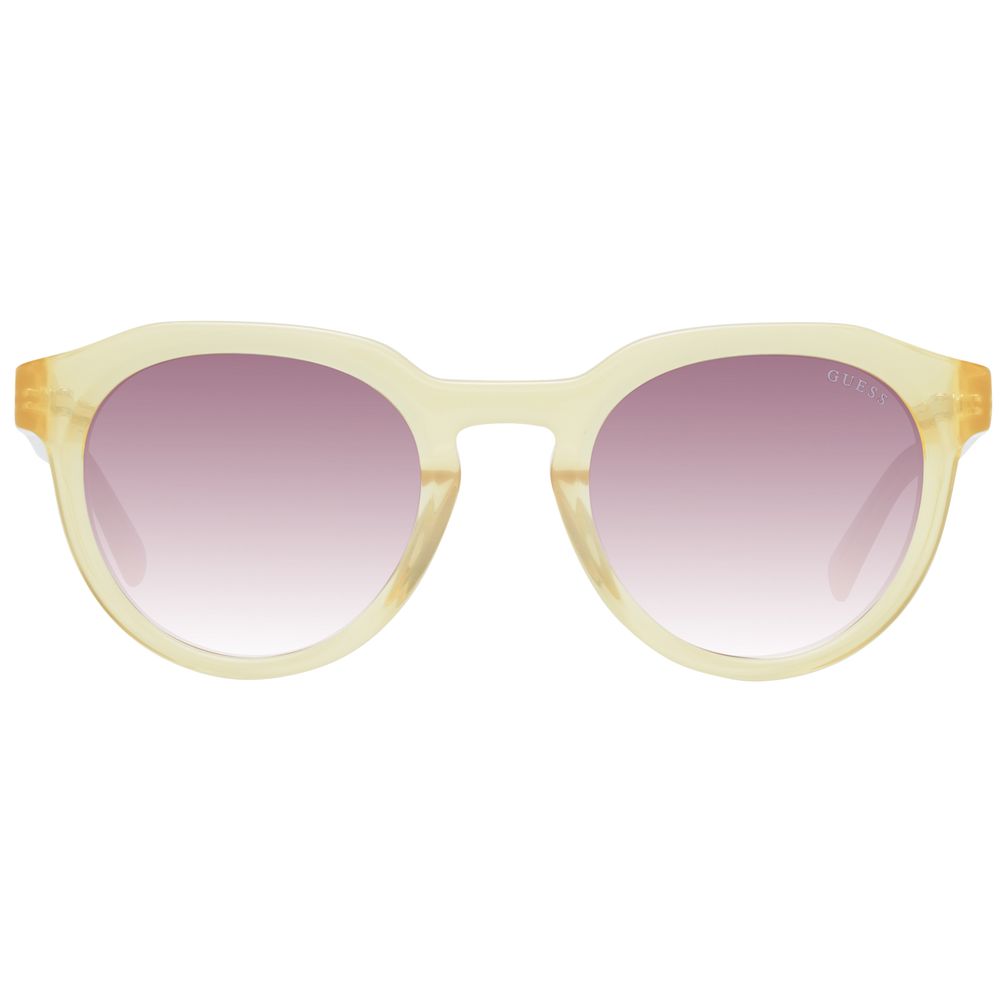 Guess Yellow Men Sunglasses Guess Light Gray