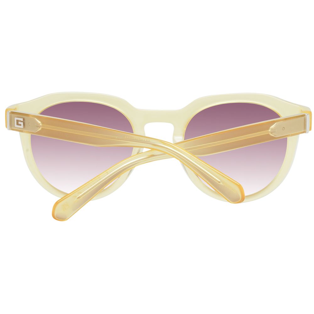 Guess Yellow Men Sunglasses Guess Light Gray