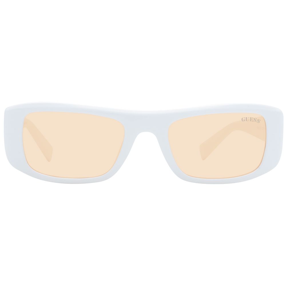 Guess White Unisex Sunglasses Guess Bisque