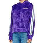 Comme Des Fuckdown Purple Polyester Sweater CO-13597-IT36|XXS