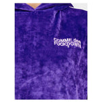 Comme Des Fuckdown Purple Polyester Sweater CO-13597-IT36|XXS
