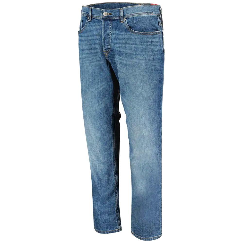 Diesel Blue Cotton Jeans & Pant Diesel Slate Gray