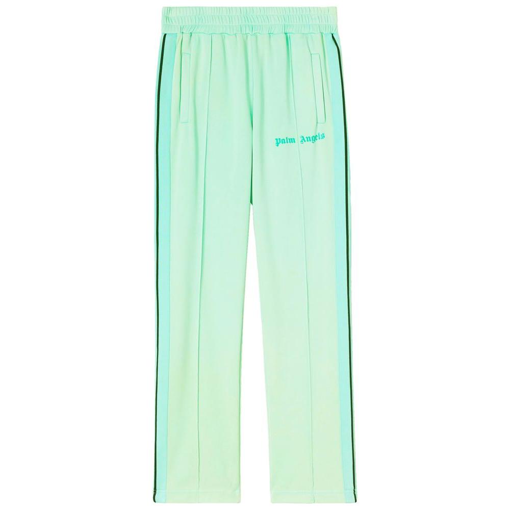 Palm Angels Green Nylon Jeans & Pant Palm Angels Powder Blue