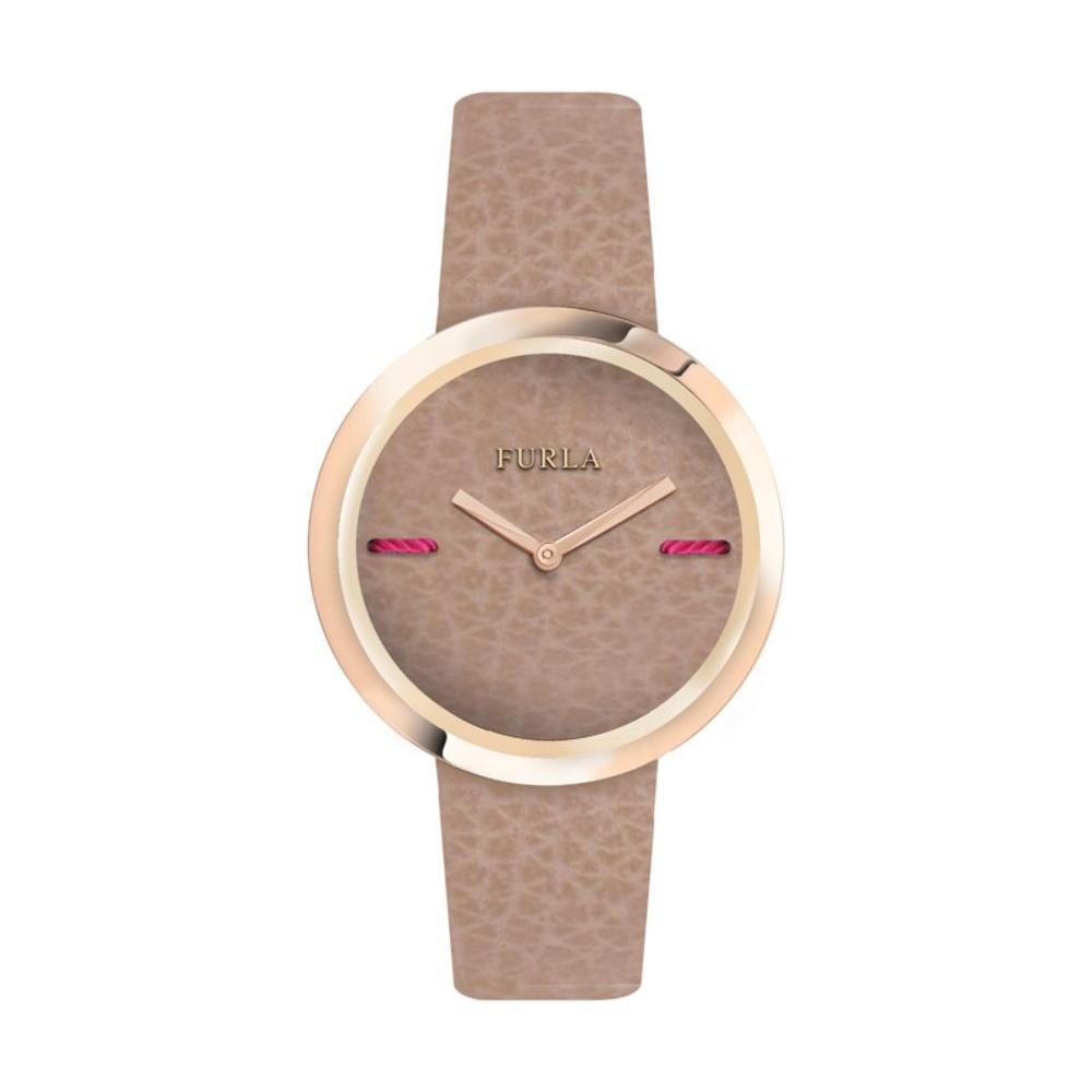 Furla Brown Leather Watch Furla Rosy Brown