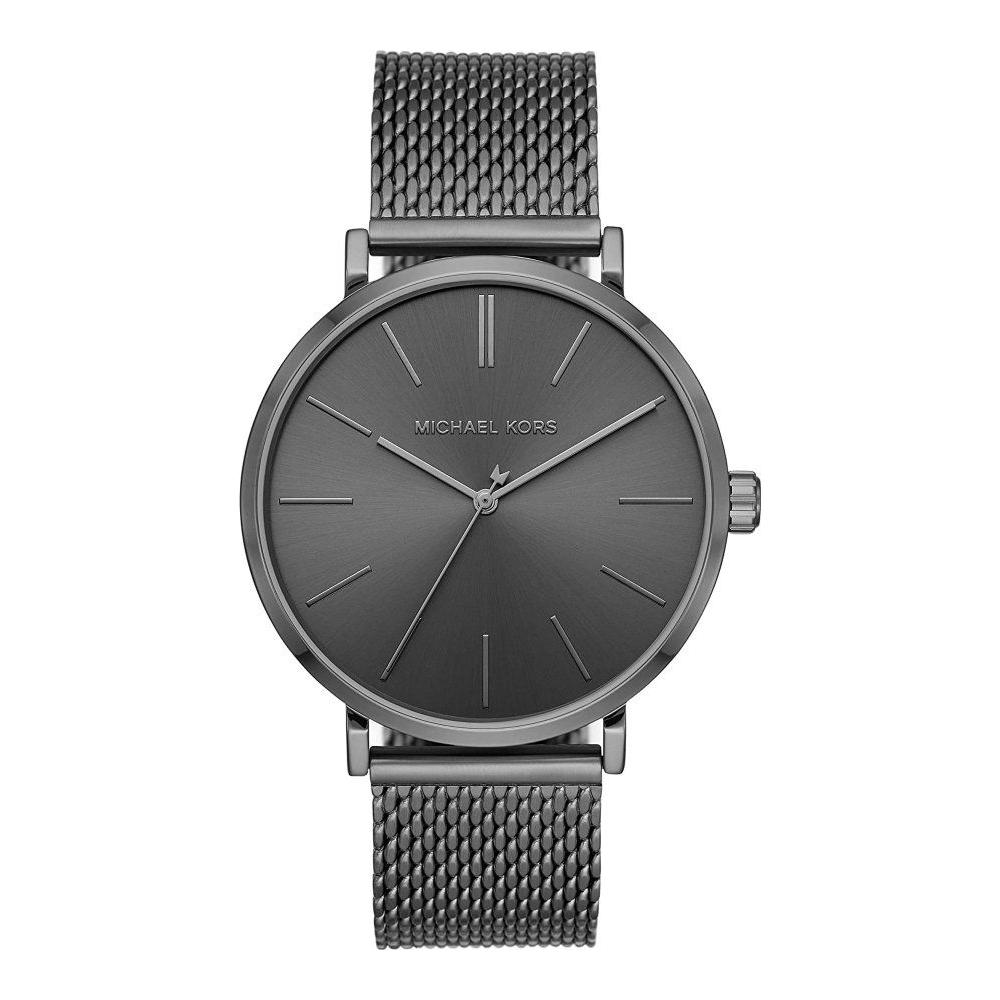 Michael Kors Gray Stainless Steel Watch Michael Kors Dim Gray
