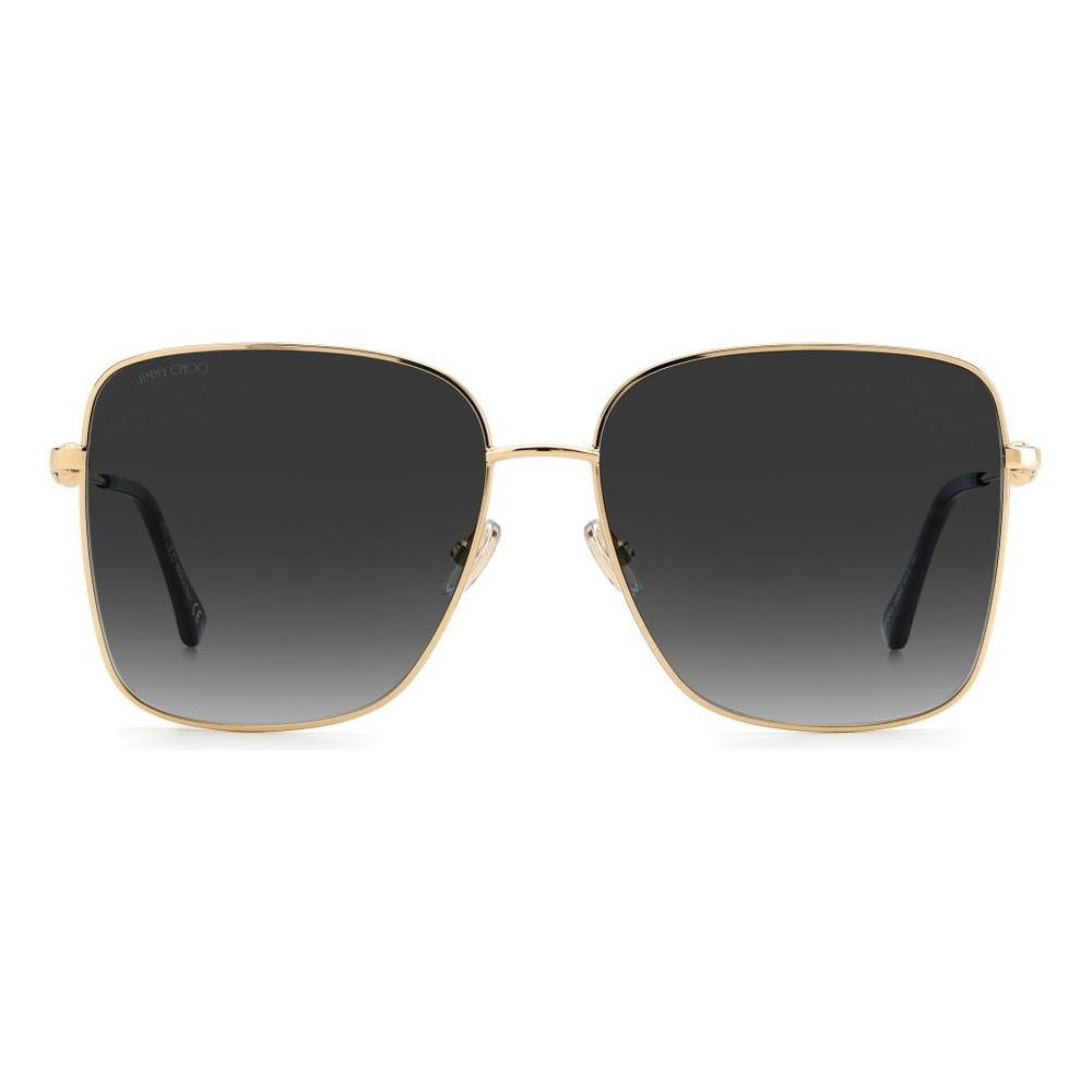 Jimmy Choo Gold Metal Sunglasses Jimmy Choo Dark Slate Gray