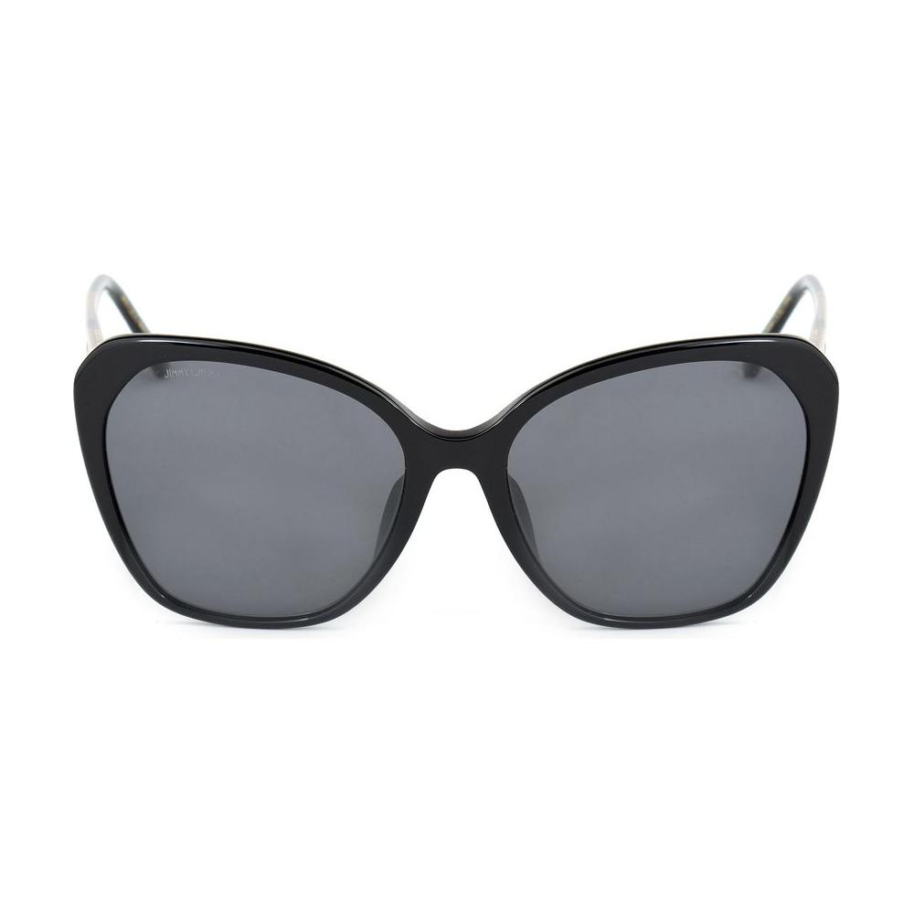 Jimmy Choo Black Metal Sunglasses Jimmy Choo Slate Gray