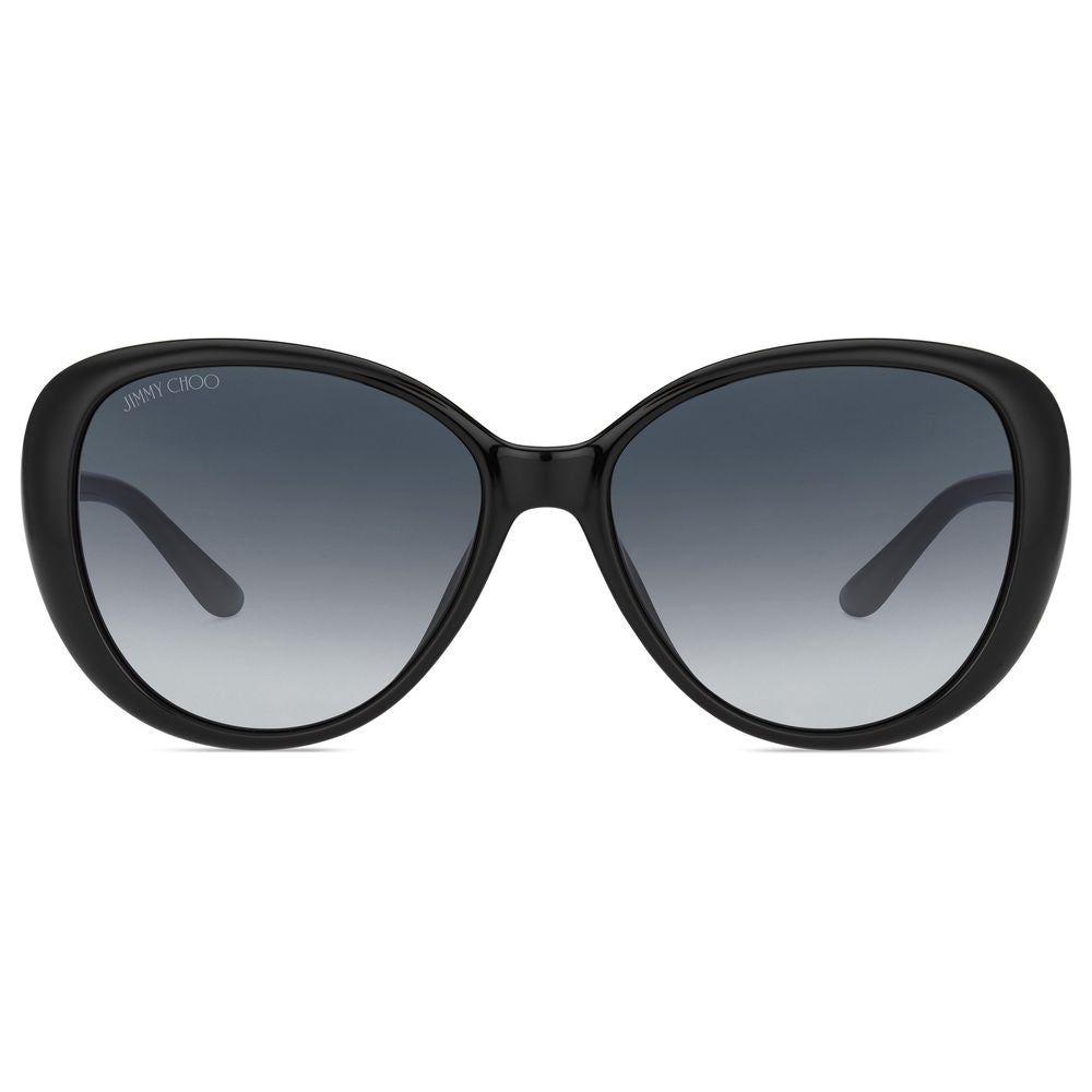 Jimmy Choo Black Injected Sunglasses Jimmy Choo Dim Gray