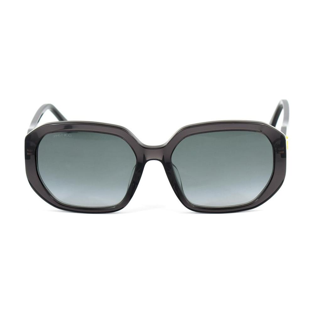 Jimmy Choo Black Acetate Sunglasses Jimmy Choo Slate Gray