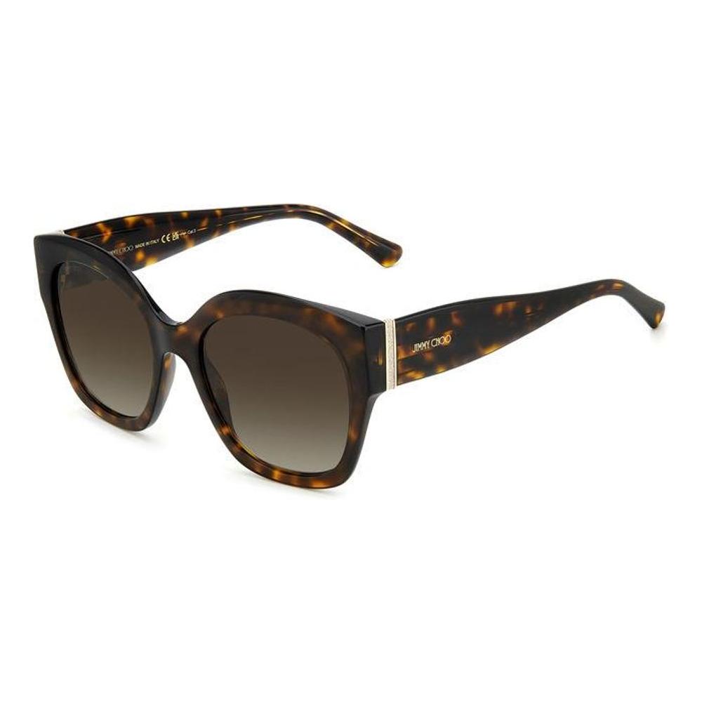 Jimmy Choo Brown Acetate Sunglasses Jimmy Choo Dark Slate Gray