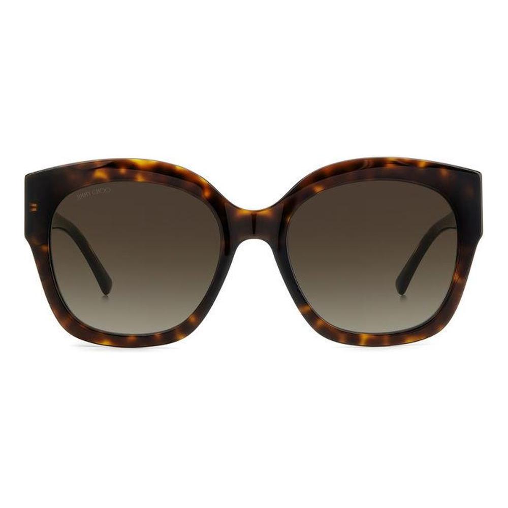 Jimmy Choo Brown Acetate Sunglasses Jimmy Choo Dark Slate Gray