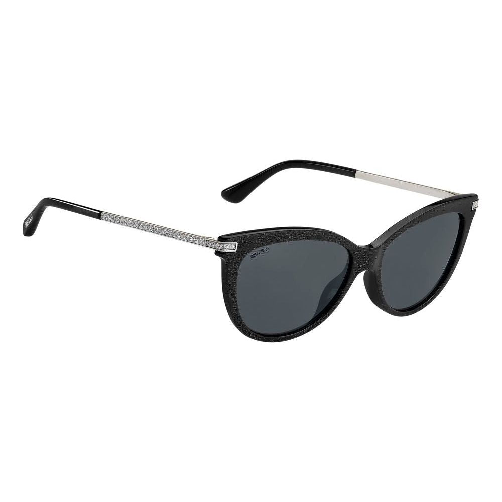 Jimmy Choo Black Acetate Sunglasses Jimmy Choo Dark Slate Gray