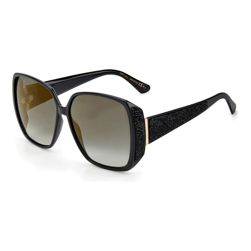 Jimmy Choo Black Plastic Sunglasses Jimmy Choo Dark Slate Gray