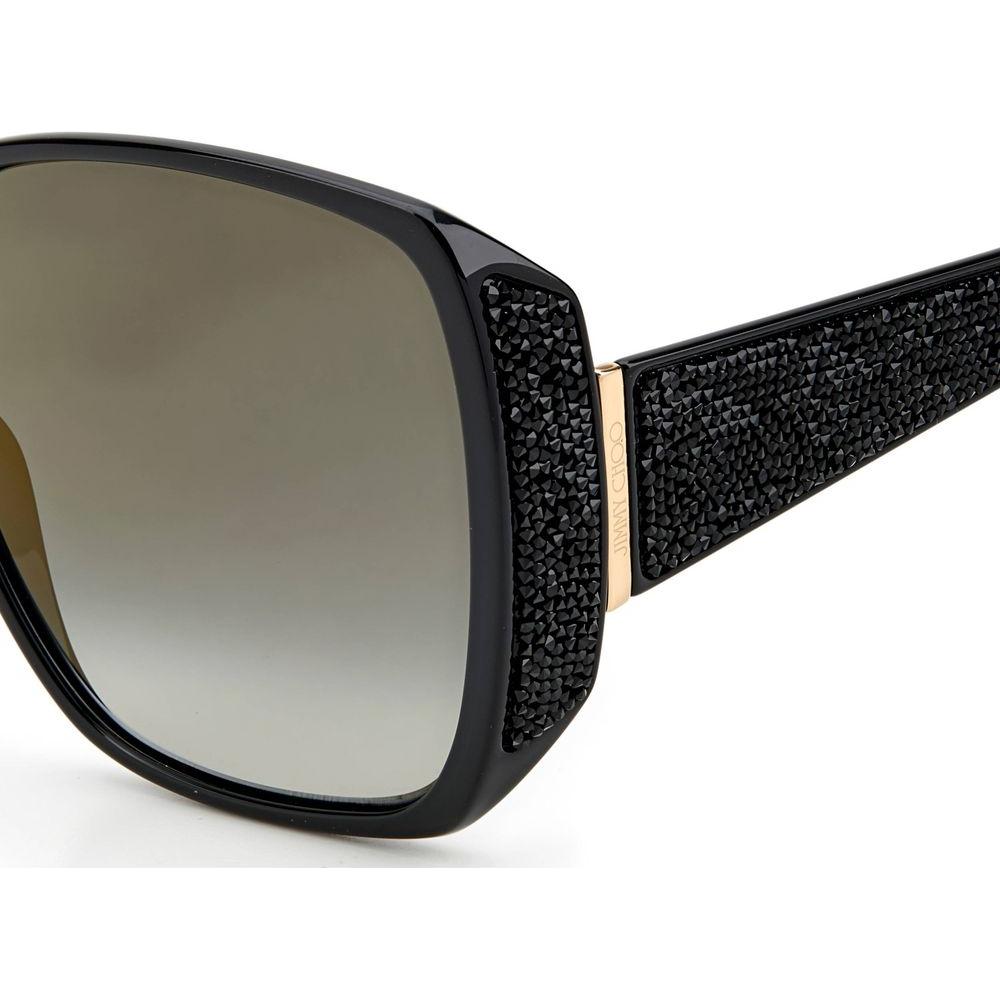 Jimmy Choo Black Plastic Sunglasses Jimmy Choo Dim Gray