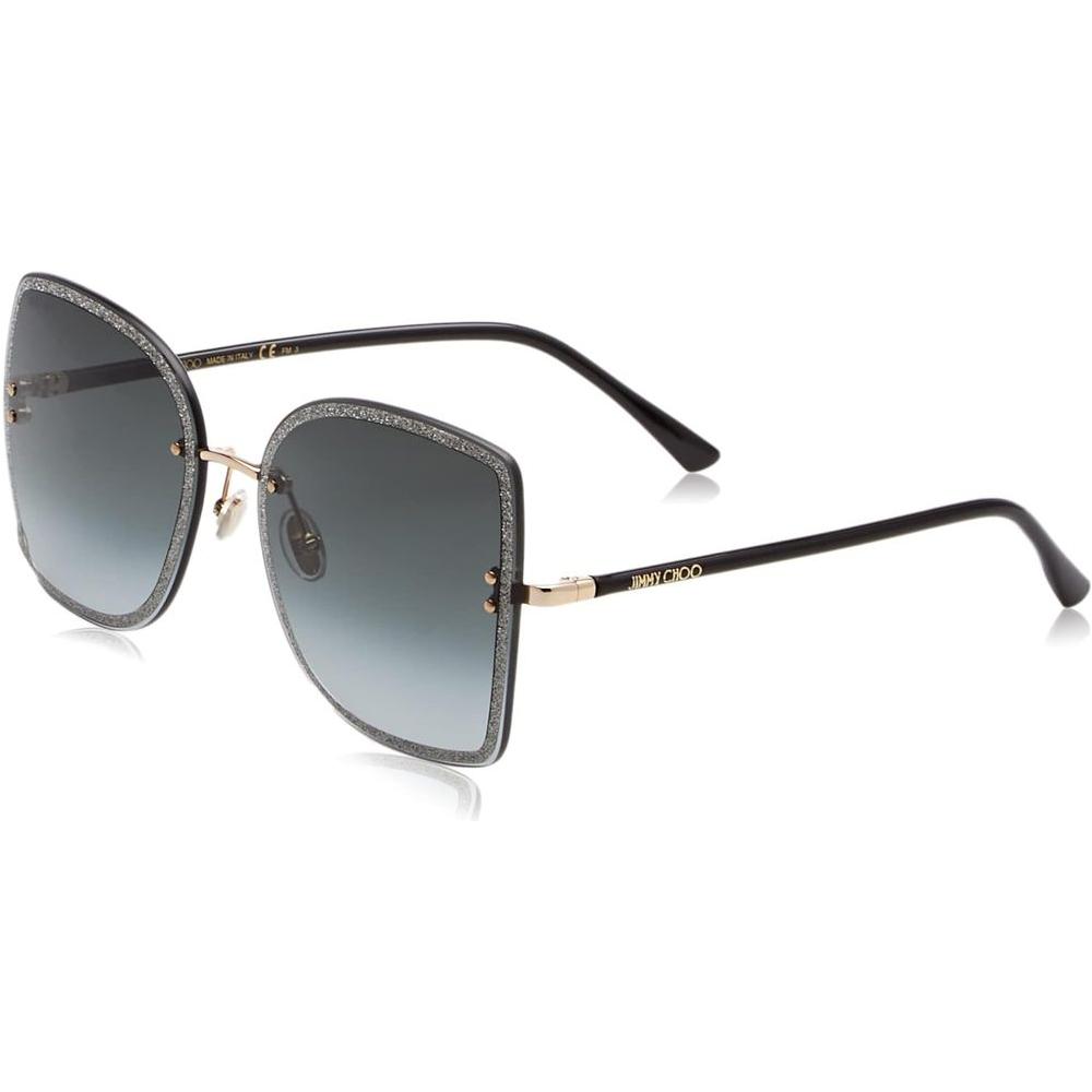 Jimmy Choo Black Resin Sunglasses Jimmy Choo Dim Gray