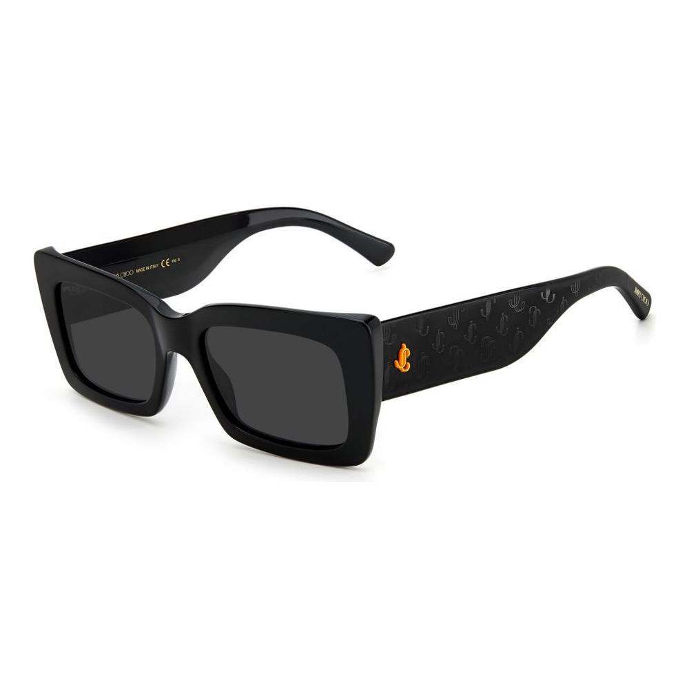 Jimmy Choo Black Acetate Sunglasses Jimmy Choo Dark Slate Gray