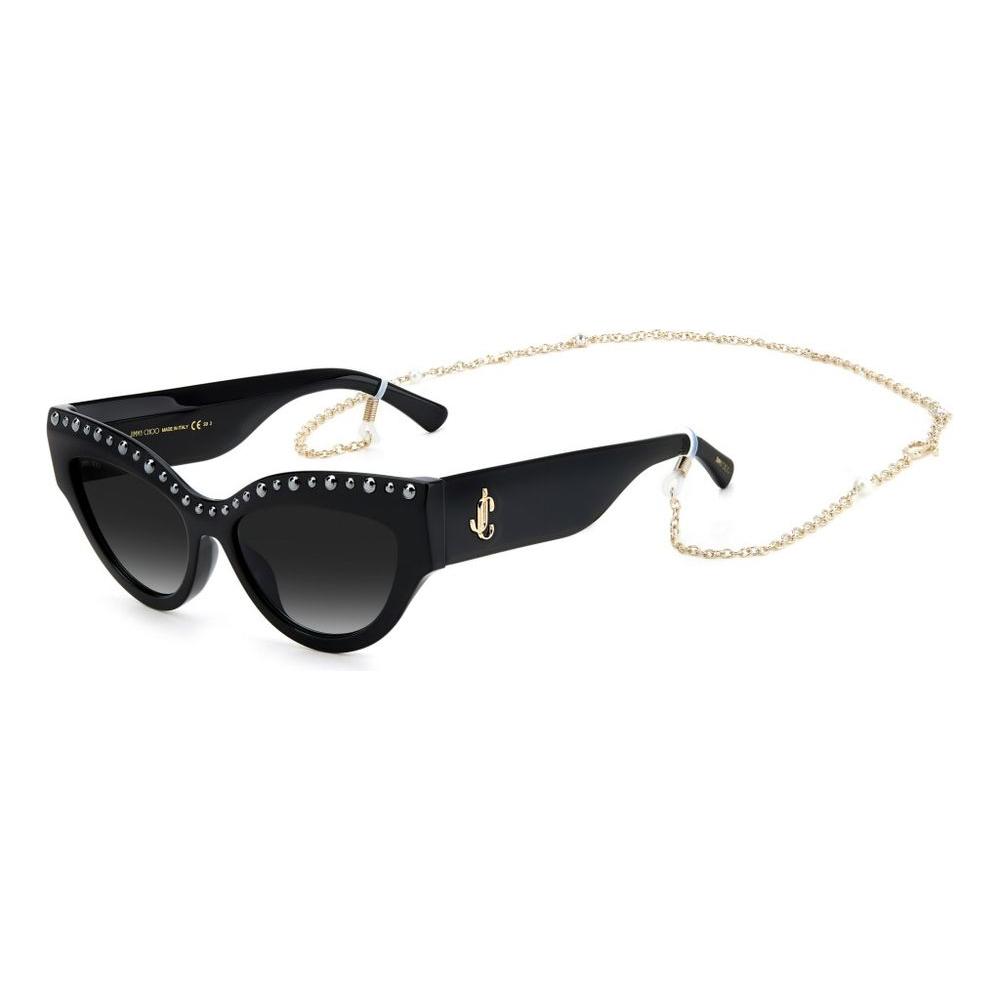 Jimmy Choo Black Acetate Sunglasses Jimmy Choo Antique White