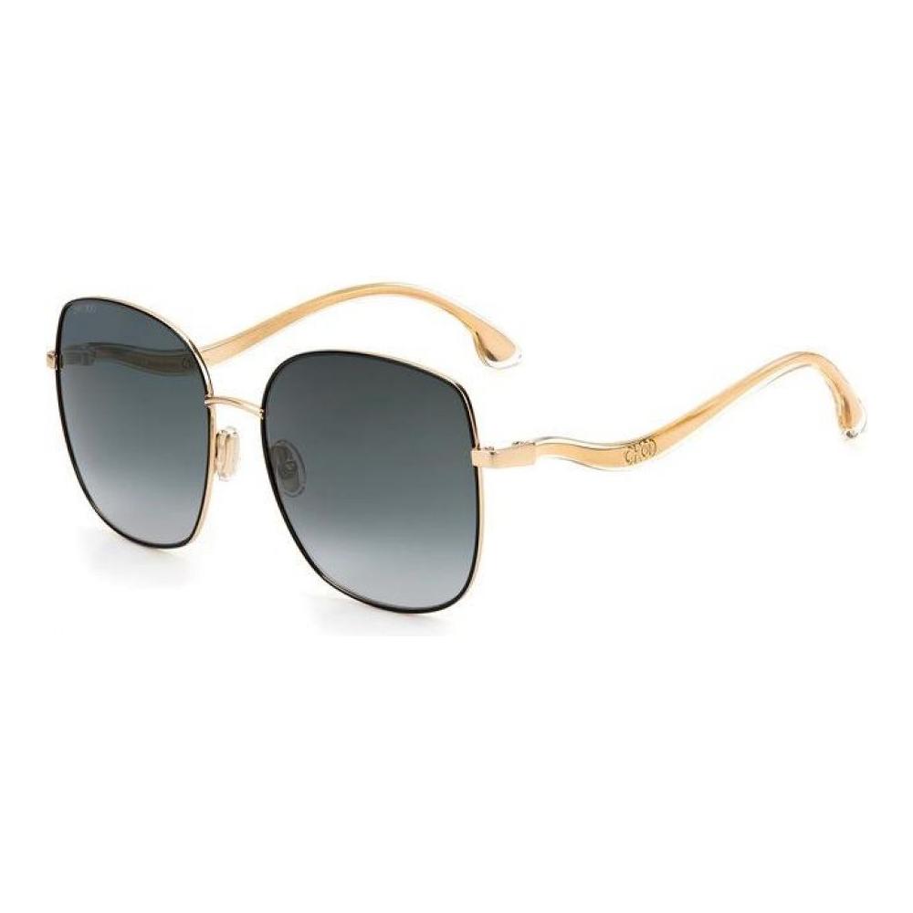 Jimmy Choo Gold Metal Sunglasses Jimmy Choo Slate Gray