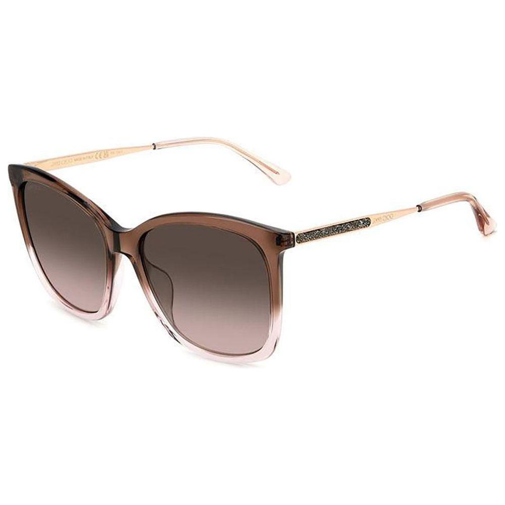 Jimmy Choo Brown Acetate Sunglasses Jimmy Choo Dim Gray