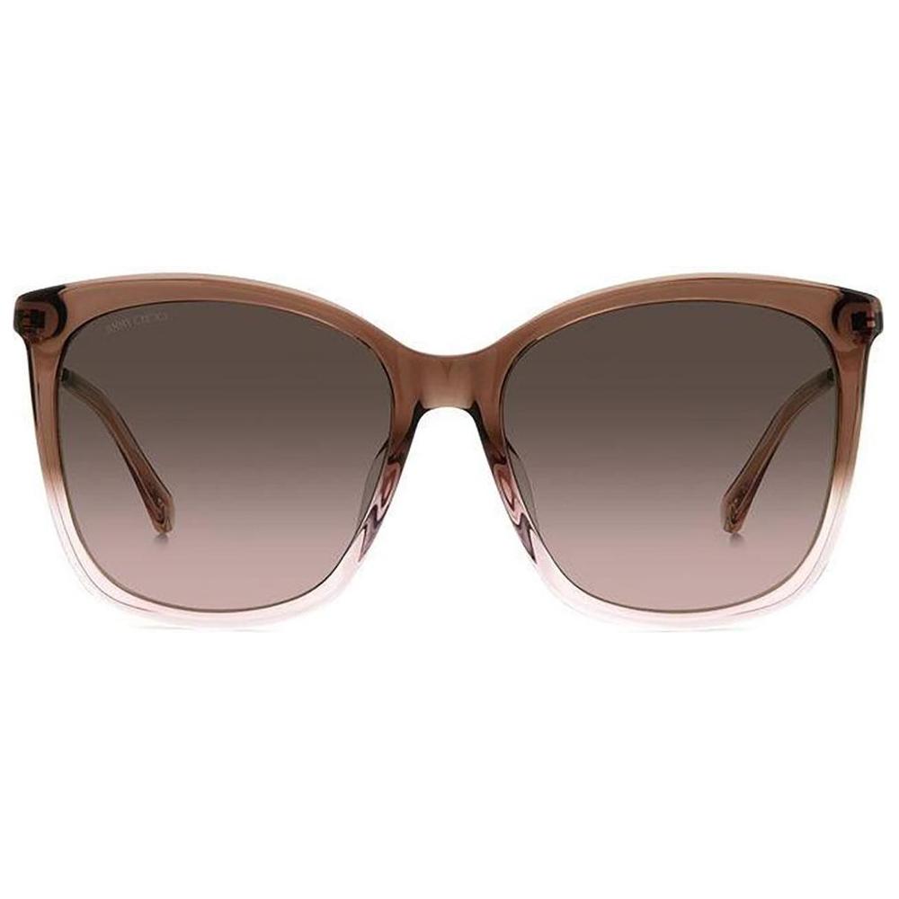 Jimmy Choo Brown Acetate Sunglasses Jimmy Choo Dim Gray