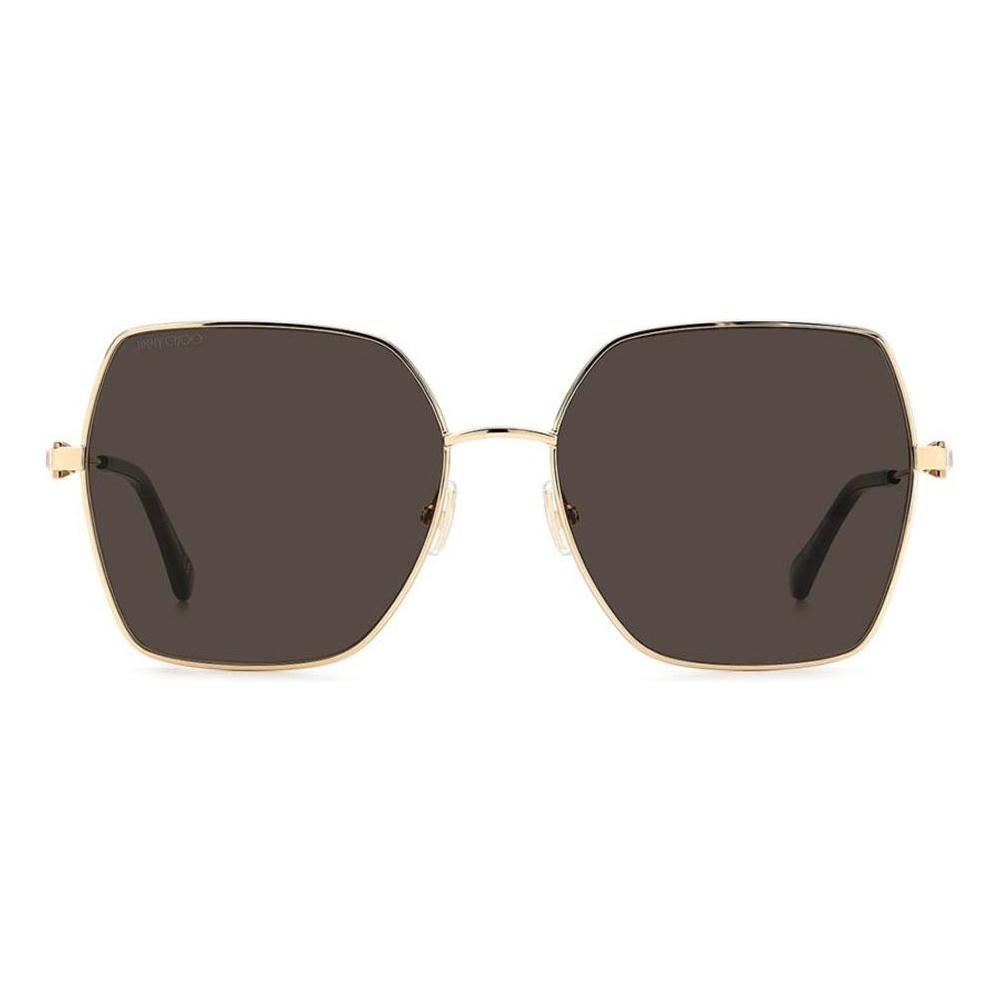 Jimmy Choo Gold Metal Sunglasses Jimmy Choo Dark Slate Gray